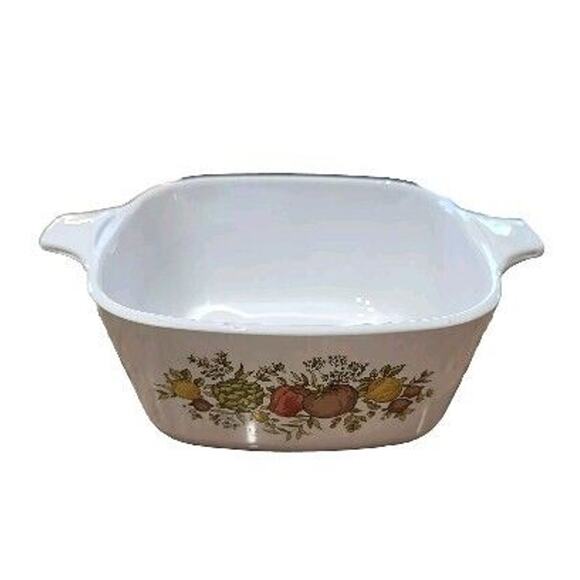 Vintage Corning Ware Spice of Life P-43-B Casserole 2 3/4 Cup - Picture 2 of 11